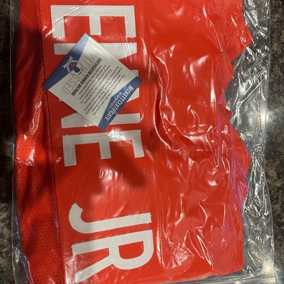 Travis Etienne Jr. Autographed CLEMSOM Look Jersey (XL)... Beckett COA.. JAGS. - Picture 4 of 4